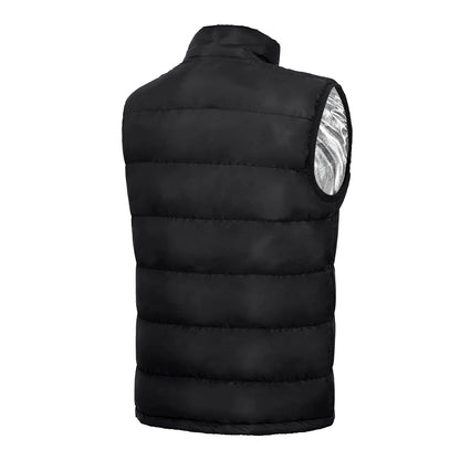 9 Heated Vest Zones Electric Heated Jackets Men Women Sportswear Heated Coat Graphene Heat USB.