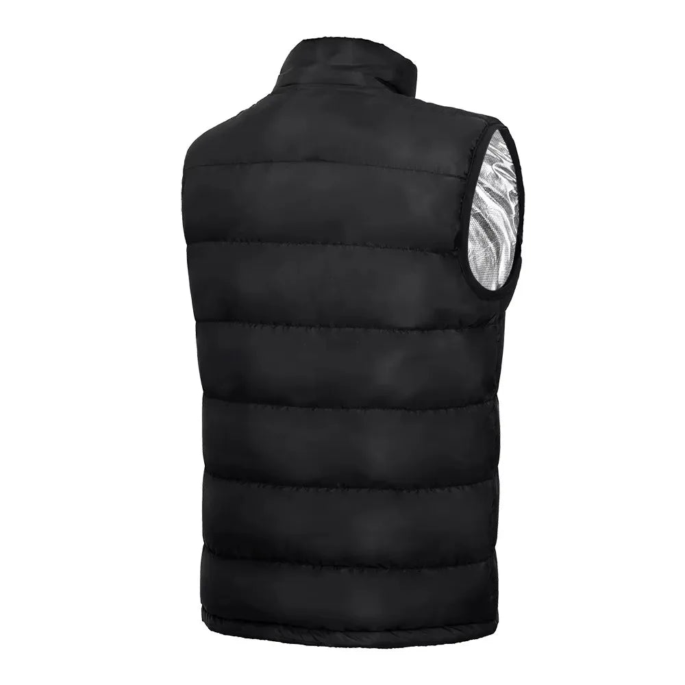 9 Heated Vest Zones Electric Heated Jackets Men Women Sportswear Heated Coat Graphene Heat USB.