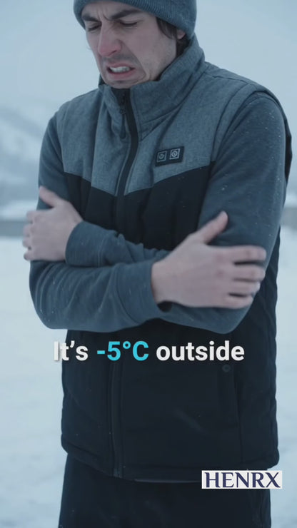 9 Heated Vest Zones Electric Heated Jackets Men Women Sportswear Heated Coat Graphene Heat USB.